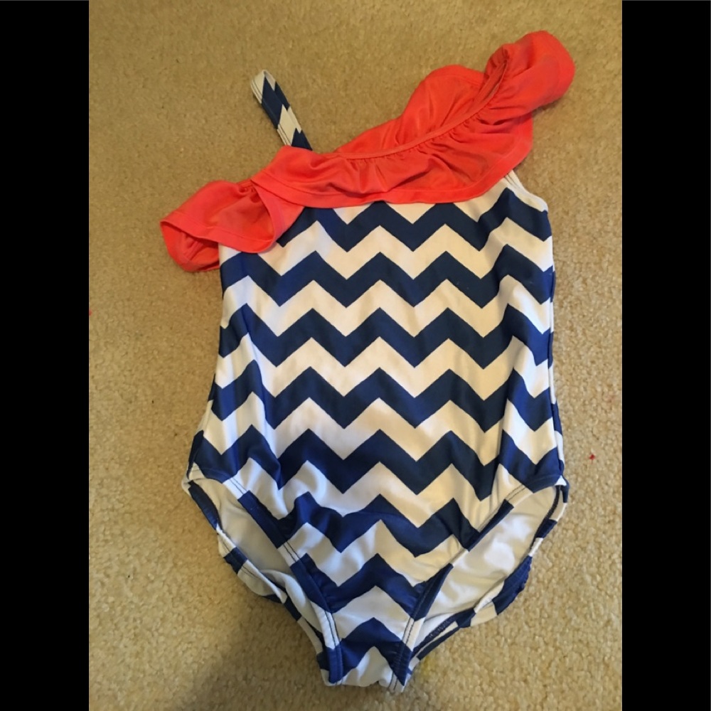 Gymboree Chevron Print Swimsuit